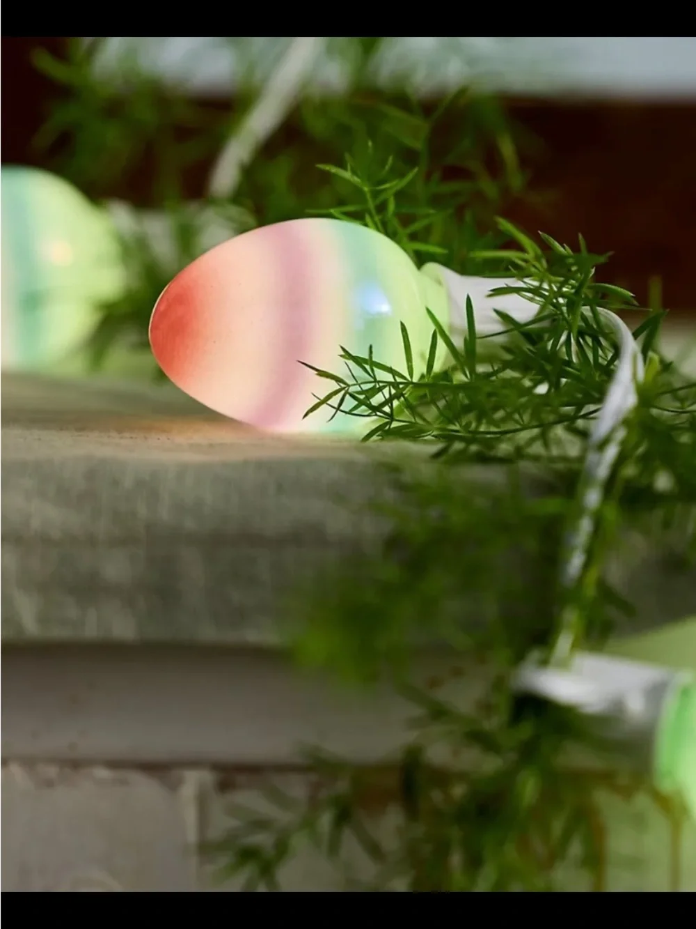 Terrain Stargazer Garden Lights. Set of 10. Pastel colors.